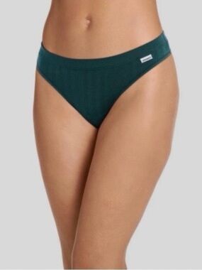 Jockey Generation™ Women's Breathe Pointelle Thong - Cactus Pine Size XL